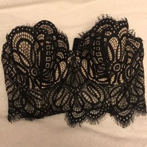 NWT lace bustier 32DD